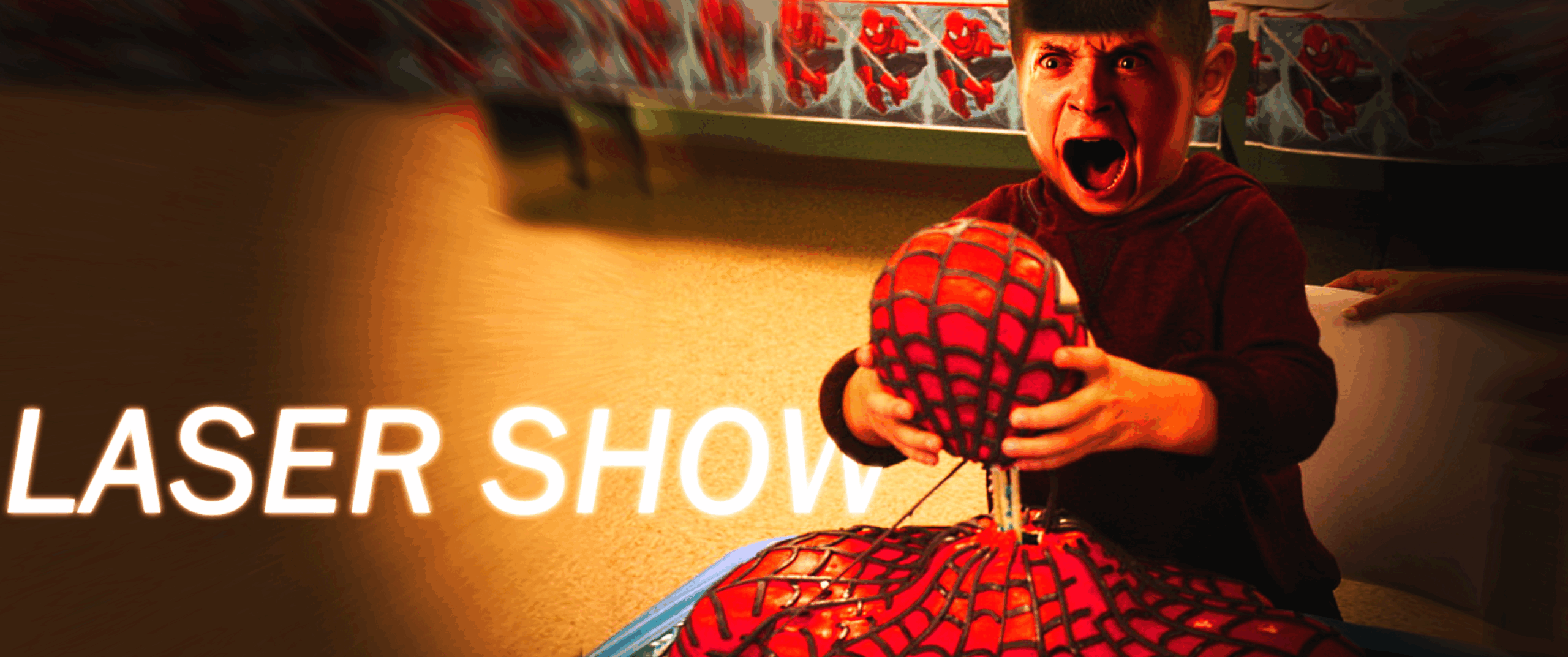 Laser Show 064 Is it Spider-Cake?